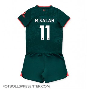 Liverpool Mohamed Salah #11 Tredje tröja Barn 2022-23 Kortärmad (+ korta byxor)